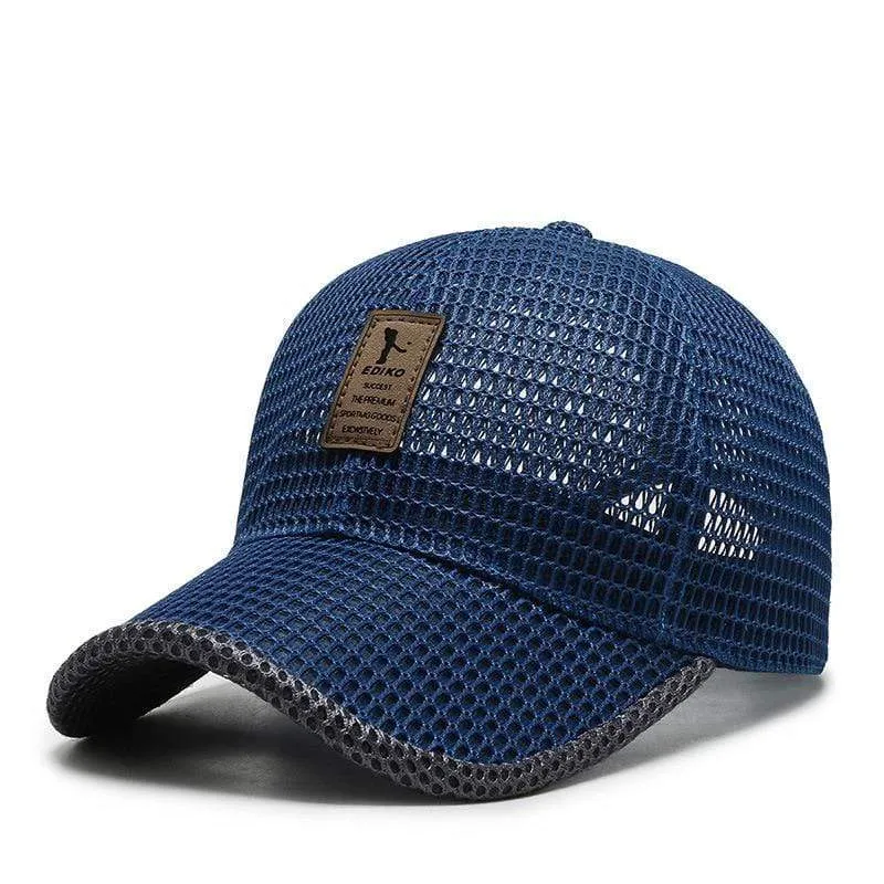 Unisex Männer Angeln Baseball Caps Frauen Atmungsaktive Mesh Snapback Hüte Schwarz Casual Sport Hüte Kappe