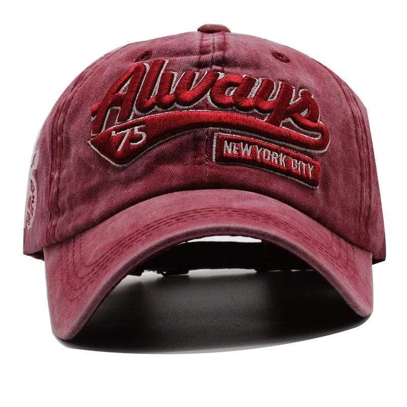 Baseball Kappe Stickerei snapback hut für männer frauen Baumwolle Casual mesh caps Hut unisex casquette großhandel
