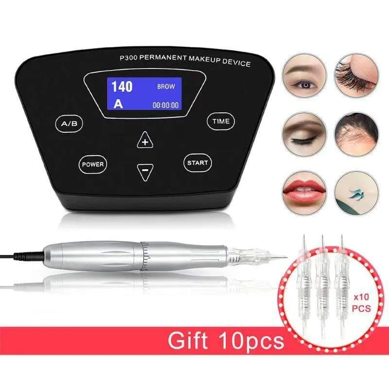 Biomaser Professionelle Tattoo Maschine Rotary Stift Für Permanent Make-Up Augenbrauen Lip Microblading DIY Maschine Kit Mit Tattoo Nadel