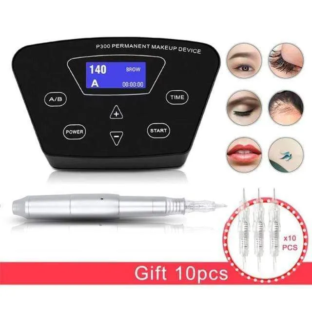 Biomaser Professionelle Tattoo Maschine Rotary Stift Für Permanent Make-Up Augenbrauen Lip Microblading DIY Maschine Kit Mit Tattoo Nadel