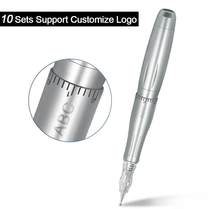 Biomaser Professionelle Tattoo Maschine Rotary Stift Für Permanent Make-Up Augenbrauen Lip Microblading DIY Maschine Kit Mit Tattoo Nadel