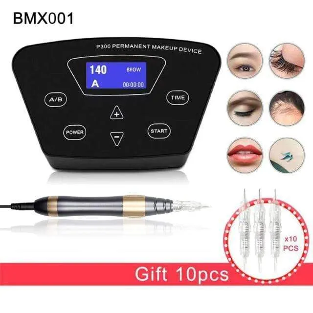 Biomaser Professionelle Tattoo Maschine Rotary Stift Für Permanent Make-Up Augenbrauen Lip Microblading DIY Maschine Kit Mit Tattoo Nadel