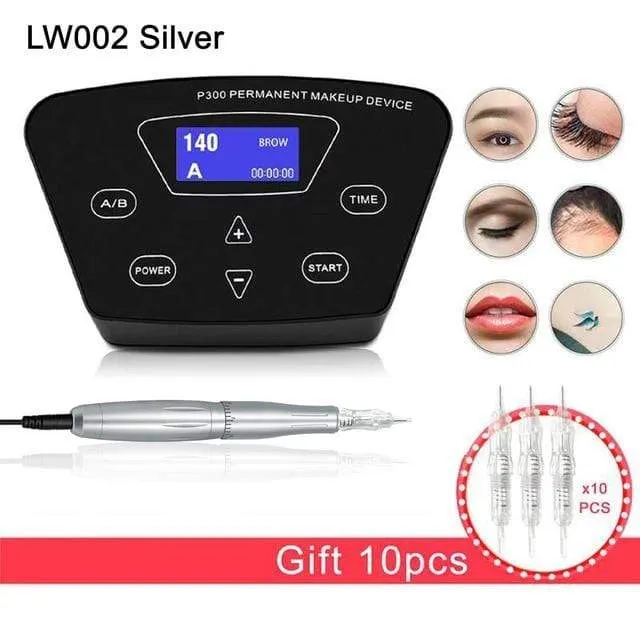 Biomaser Professionelle Tattoo Maschine Rotary Stift Für Permanent Make-Up Augenbrauen Lip Microblading DIY Maschine Kit Mit Tattoo Nadel