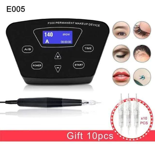Biomaser Professionelle Tattoo Maschine Rotary Stift Für Permanent Make-Up Augenbrauen Lip Microblading DIY Maschine Kit Mit Tattoo Nadel