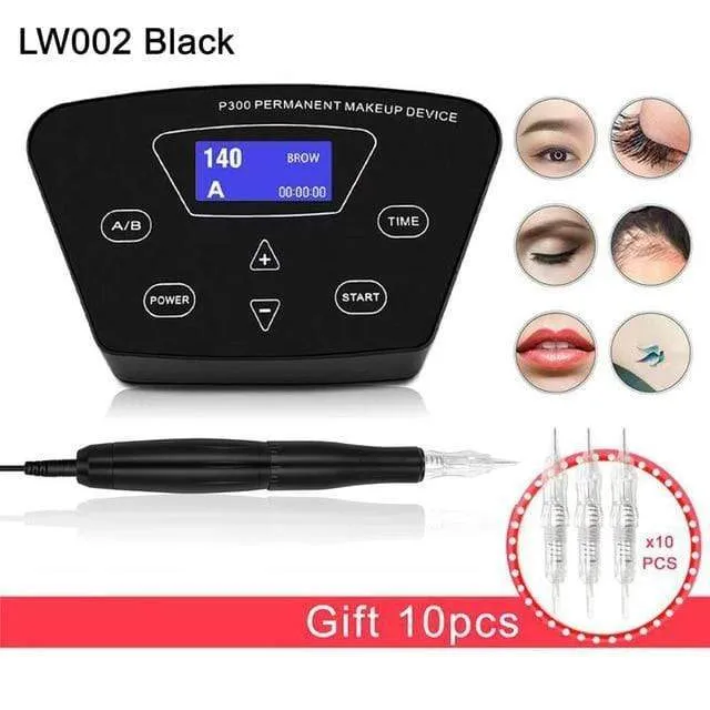 Biomaser Professionelle Tattoo Maschine Rotary Stift Für Permanent Make-Up Augenbrauen Lip Microblading DIY Maschine Kit Mit Tattoo Nadel