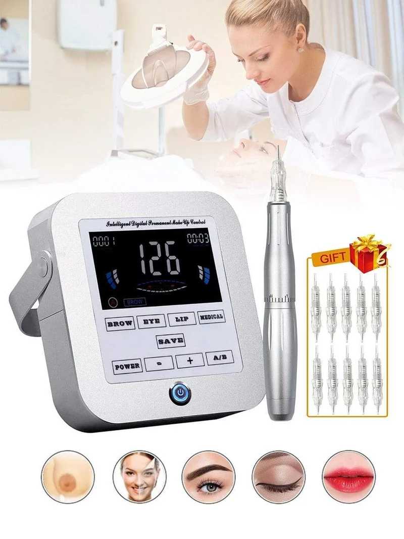 BMX Rotary Tattoo Maschine Stift PMU Maschine Permanent Make-Up Maschine Augenbrauen Tattoo Kits Professionelle für Augenbrauen Eyeliner Lip