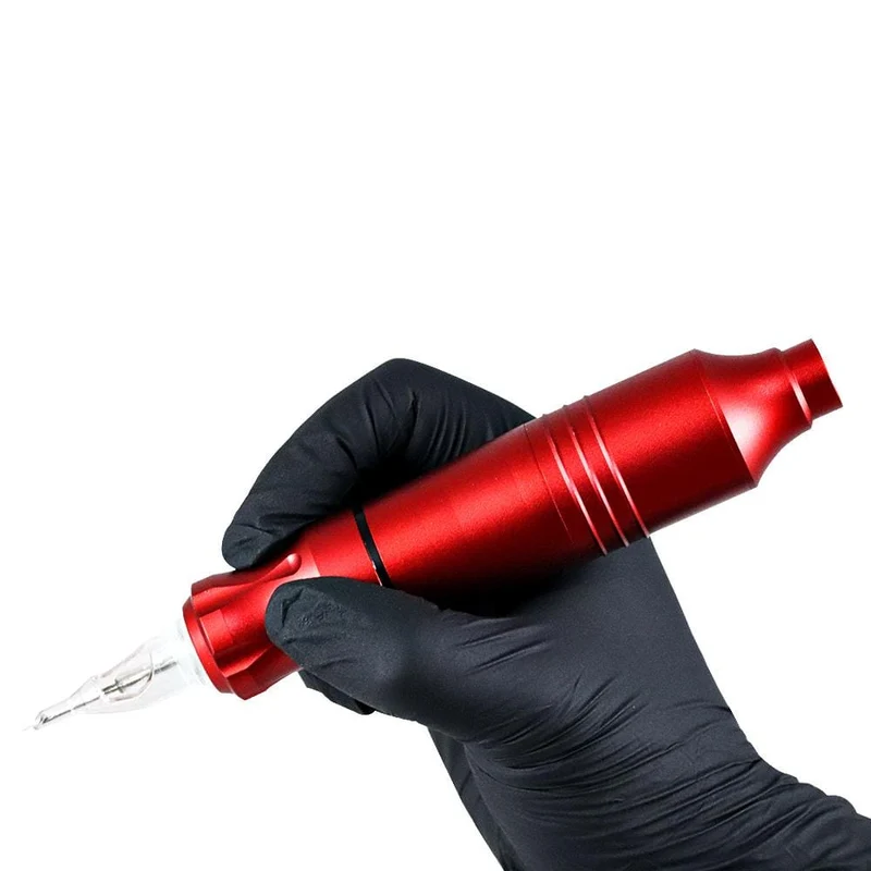 Professionelles Tattoo-Maschinen-Set, Tattoo-Netzteil, Rotationsstift mit Patronen, Nadel-Tattoo-Stift für Tattoo-Anfänger und Künstler