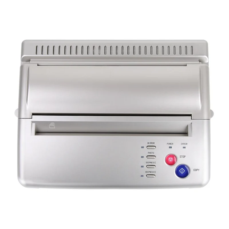 Tattoo-Transfermaschine Kopierer A4-Drucker Zeichnung Thermo-Schablonenhersteller Kopierer Transferpapier Kohlepapier Zubehör