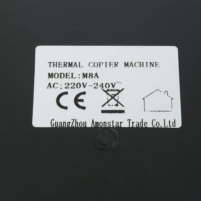 Tattoo-Transfermaschine Kopierer A4-Drucker Zeichnung Thermo-Schablonenhersteller Kopierer Transferpapier Kohlepapier Zubehör