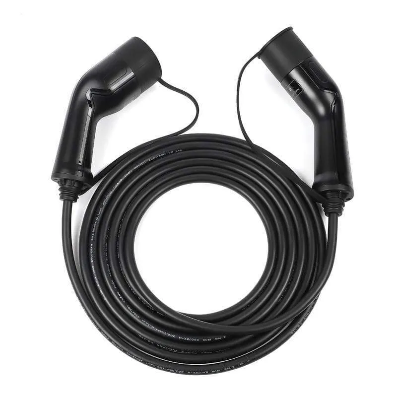 32A dreiphasiges 22kw EV-Kabel Typ 2 zu Typ 2 EV-Ladekabel für Elektrofahrzeuge IEC 62196 32A EVSE-Kit