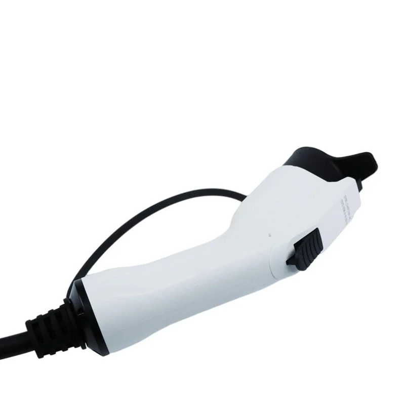 GKFLY 220V Typ 1 Tragbares EV-Ladegerät SAE J1772 Level 1 8A 10A 13A 16A Autoladestationen Intelligentes AC-Ladegerät für Elektroautos