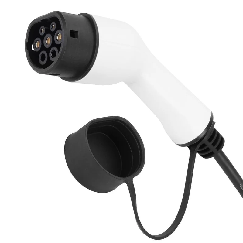 GKFLY IEC62196-2 EV-Ladegerät Typ 2 Level 2 8A 10A 13A 16A Einstellbare Stromregelung für Ladestationen für Elektroautos