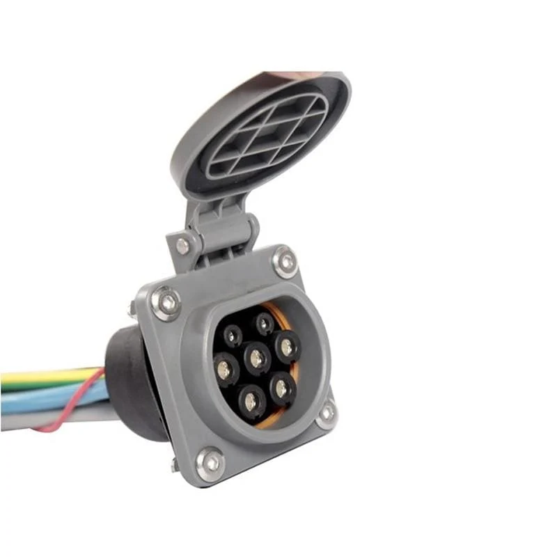 EV-Ladegerät Typ 2-Buchse für EV-Ladestation mit 0.5 Meter Kabel 32A oder 16A