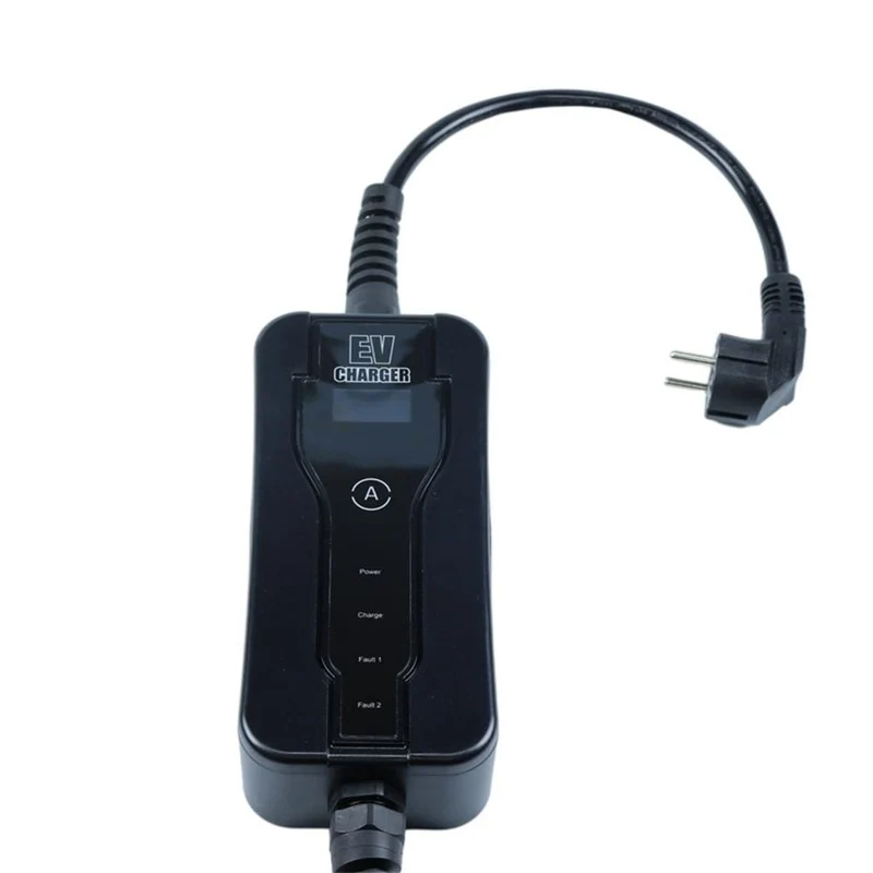 GKFLY 220V EV-Ladegerät SAE J1772 Level 1 Typ 1 8A 10A 13A 16A Auto-Ladestationen Typ 1 Smart AC-Ladegerät für Elektrofahrzeuge