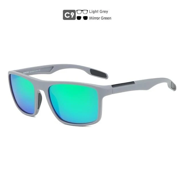 Italien Design TR90 Polarisierte Sonnenbrille Männer Frauen Sport Fahren Shades KDEAM UV400 Unzerbrechliche Sonnenbrille Mit Box