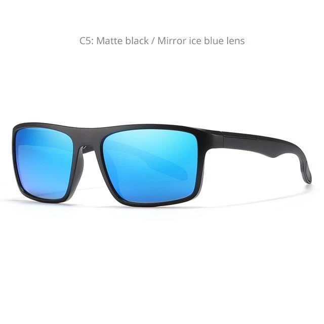 Italien Design TR90 Polarisierte Sonnenbrille Männer Frauen Sport Fahren Shades KDEAM UV400 Unzerbrechliche Sonnenbrille Mit Box