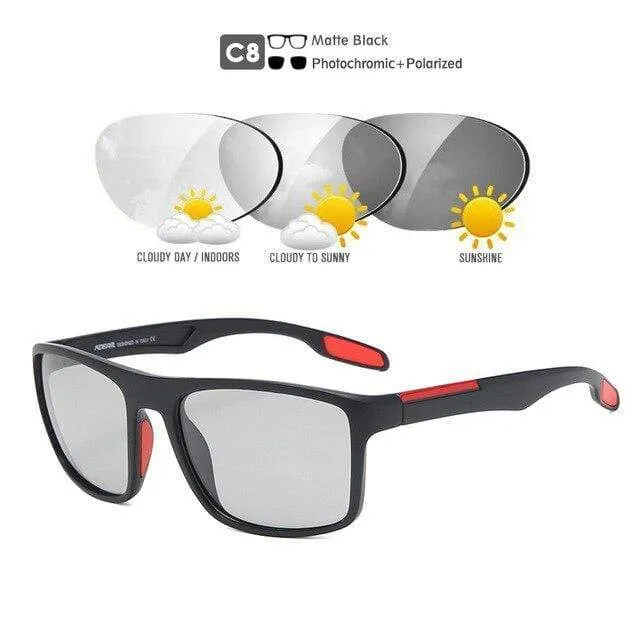 Italien Design TR90 Polarisierte Sonnenbrille Männer Frauen Sport Fahren Shades KDEAM UV400 Unzerbrechliche Sonnenbrille Mit Box