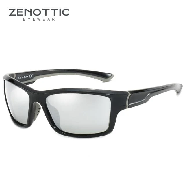 Polarisierte Sport-Sonnenbrille für Herren, für Outdoor-Aktivitäten, Angeln, Autofahren, Sonnenbrille, Vintage, UV400-Schutz