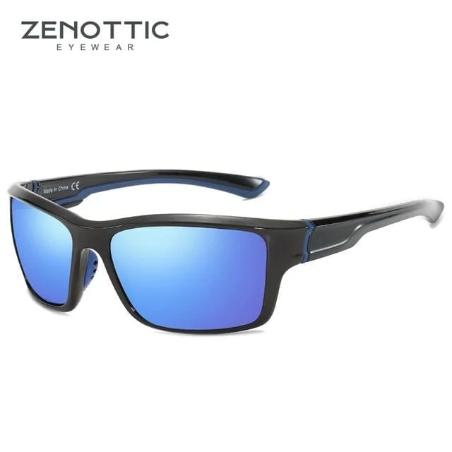 Polarisierte Sport-Sonnenbrille für Herren, für Outdoor-Aktivitäten, Angeln, Autofahren, Sonnenbrille, Vintage, UV400-Schutz