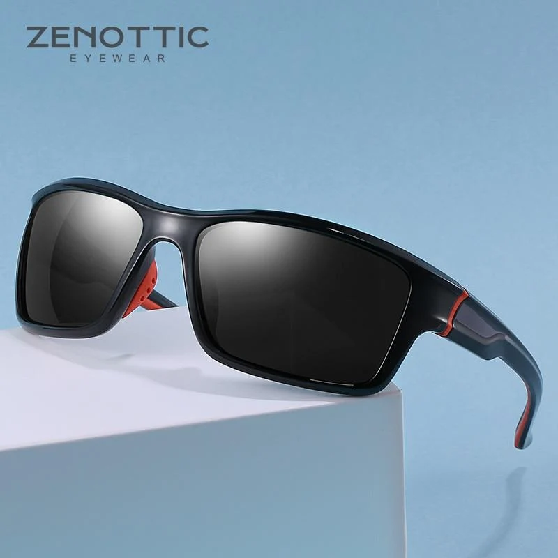Polarisierte Sport-Sonnenbrille für Herren, für Outdoor-Aktivitäten, Angeln, Autofahren, Sonnenbrille, Vintage, UV400-Schutz