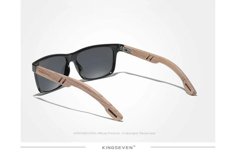 TR90 + Walnussholz handgefertigte Sonnenbrille Männer polarisierte Brillen Zubehör Sonnenbrille verstärktes Scharnier