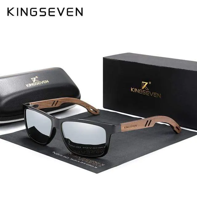TR90 + Walnussholz handgefertigte Sonnenbrille Männer polarisierte Brillen Zubehör Sonnenbrille verstärktes Scharnier