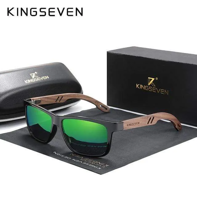 TR90 + Walnussholz handgefertigte Sonnenbrille Männer polarisierte Brillen Zubehör Sonnenbrille verstärktes Scharnier