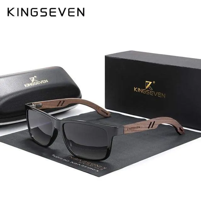 TR90 + Walnussholz handgefertigte Sonnenbrille Männer polarisierte Brillen Zubehör Sonnenbrille verstärktes Scharnier