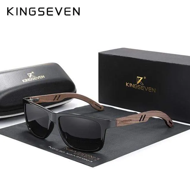 TR90 + Walnussholz handgefertigte Sonnenbrille Männer polarisierte Brillen Zubehör Sonnenbrille verstärktes Scharnier