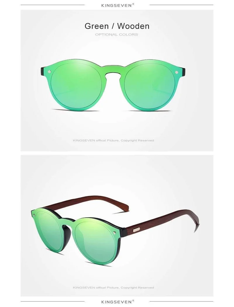Natürliche handgefertigte Holzsonnenbrille UV400 Herren Sonnenbrille Damen Markendesign Original Palisander Brille Oculo