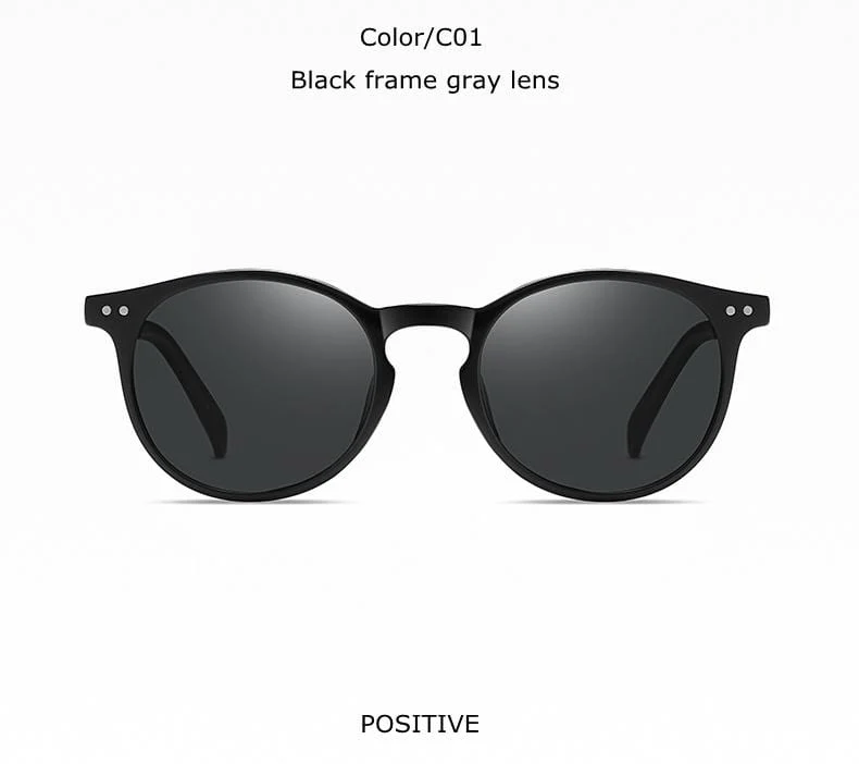 Unisex Ultraleichte TR90 Polarisierte Sonnenbrille Männer Frauen Fahren Runde Rosa Farbtöne Vintage Sonnenbrille Gafas De Sol