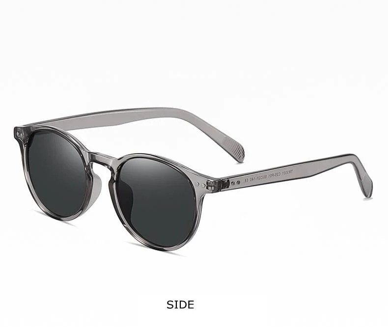 Unisex Ultraleichte TR90 Polarisierte Sonnenbrille Männer Frauen Fahren Runde Rosa Farbtöne Vintage Sonnenbrille Gafas De Sol