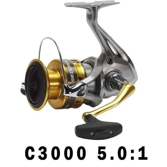 Spinning Angelrolle SEDONA 5.0:1/6.2:1/4.7:1 Verhältnis 3+1BB HAGANE GETRIEBE 3-11KG Leistung 1000-C5000XG