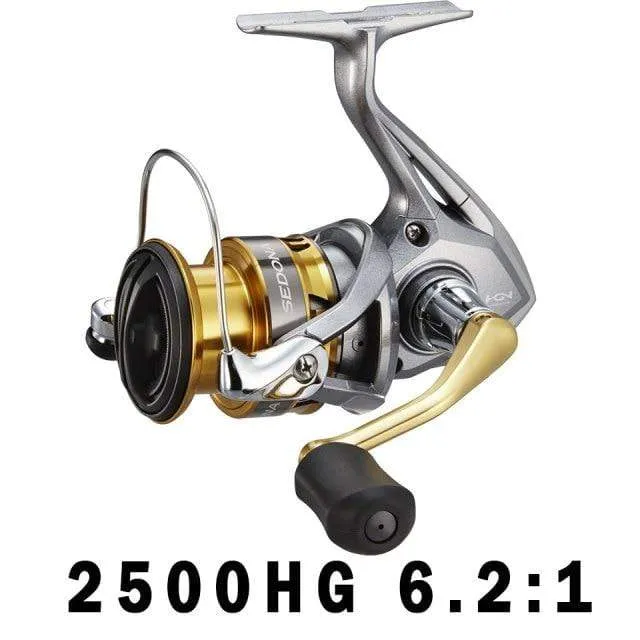 Spinning Angelrolle SEDONA 5.0:1/6.2:1/4.7:1 Verhältnis 3+1BB HAGANE GETRIEBE 3-11KG Leistung 1000-C5000XG