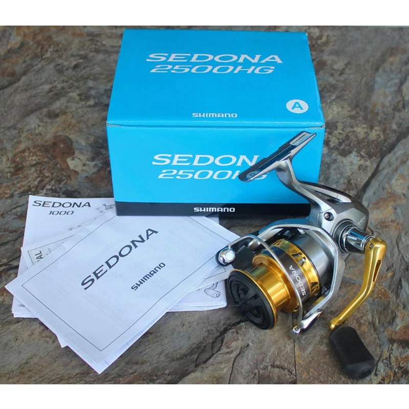 Spinning Angelrolle SEDONA 5.0:1/6.2:1/4.7:1 Verhältnis 3+1BB HAGANE GETRIEBE 3-11KG Leistung 1000-C5000XG