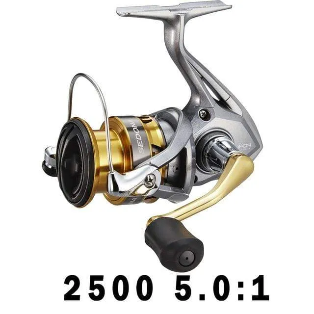 Spinning Angelrolle SEDONA 5.0:1/6.2:1/4.7:1 Verhältnis 3+1BB HAGANE GETRIEBE 3-11KG Leistung 1000-C5000XG