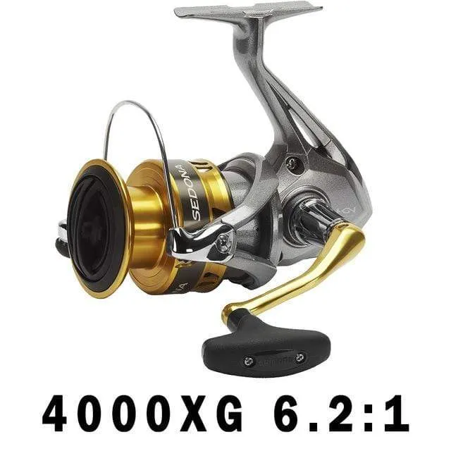 Spinning Angelrolle SEDONA 5.0:1/6.2:1/4.7:1 Verhältnis 3+1BB HAGANE GETRIEBE 3-11KG Leistung 1000-C5000XG