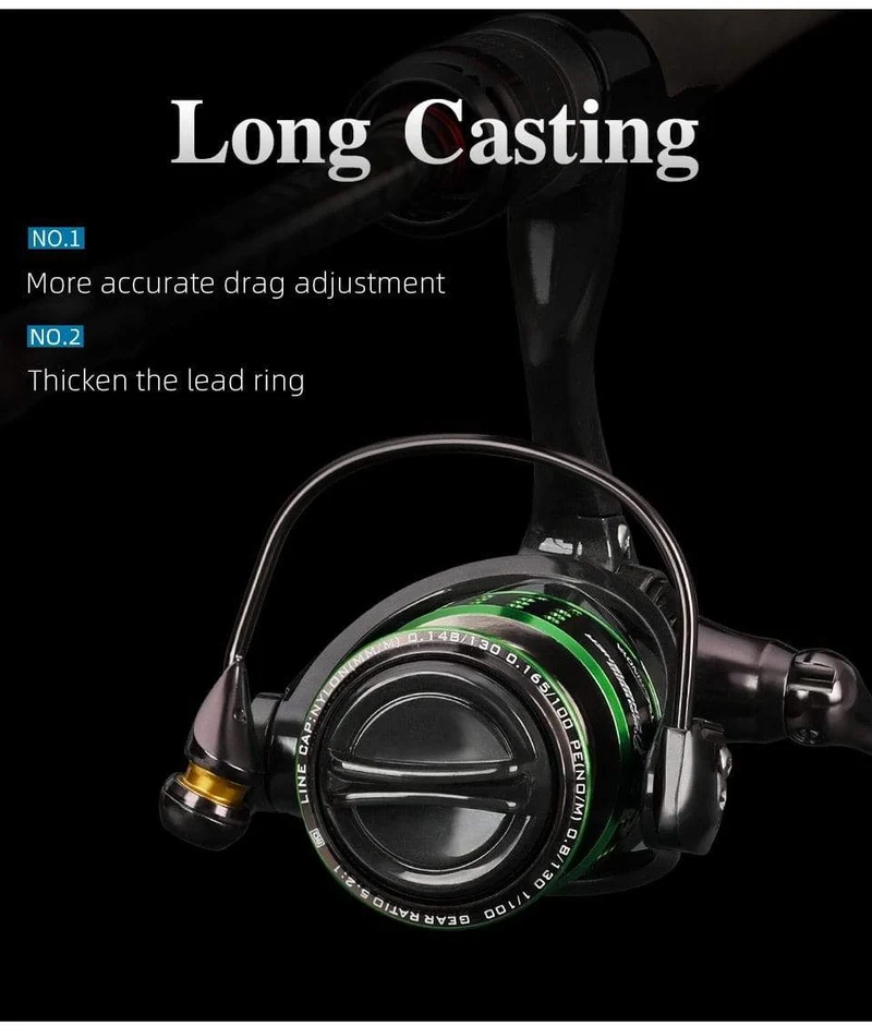 162g Ultraleicht Spinning Angelrolle Kingfisher 800 1000 1500S 1500 Beruf Köder Finesse System Trout Ajing Rad