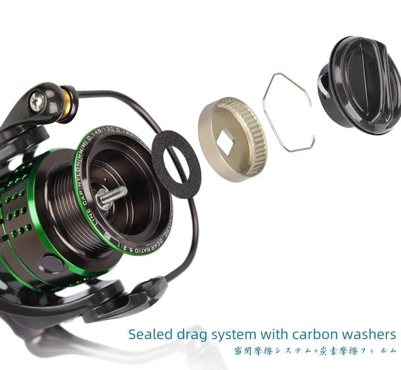162g Ultraleicht Spinning Angelrolle Kingfisher 800 1000 1500S 1500 Beruf Köder Finesse System Trout Ajing Rad