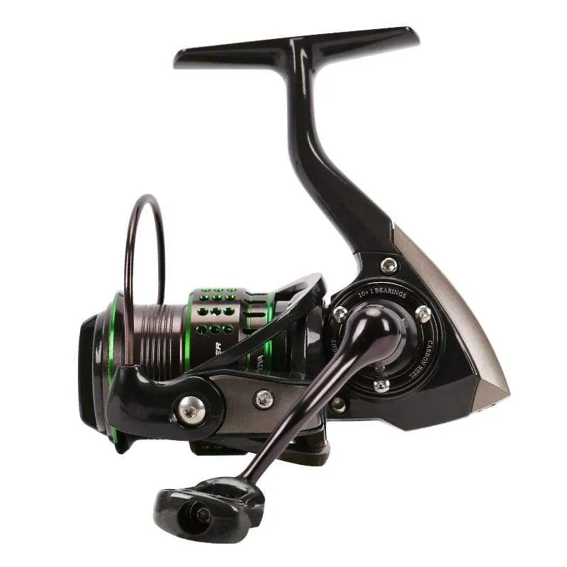 162g Ultraleicht Spinning Angelrolle Kingfisher 800 1000 1500S 1500 Beruf Köder Finesse System Trout Ajing Rad
