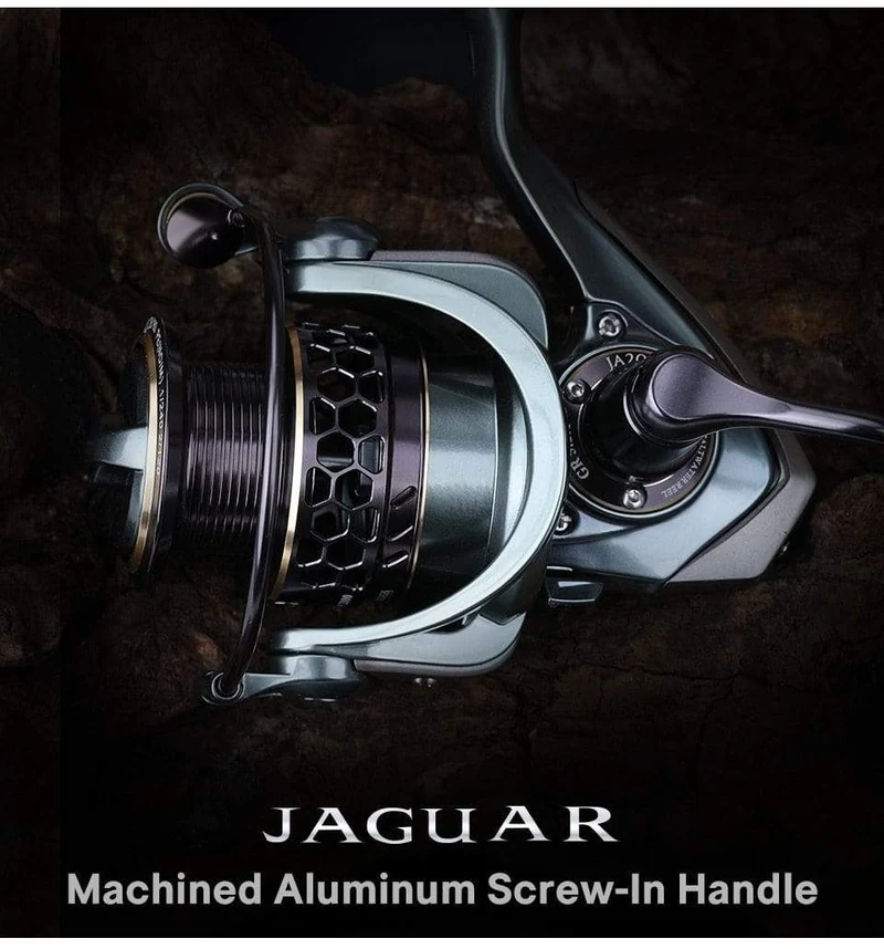 Spool Spinning Angelrolle JAGUAR 1000 2000 3000 185G 6KG Max Carbon Drag Karpfen Salzwasserrolle Bass Hecht Rad