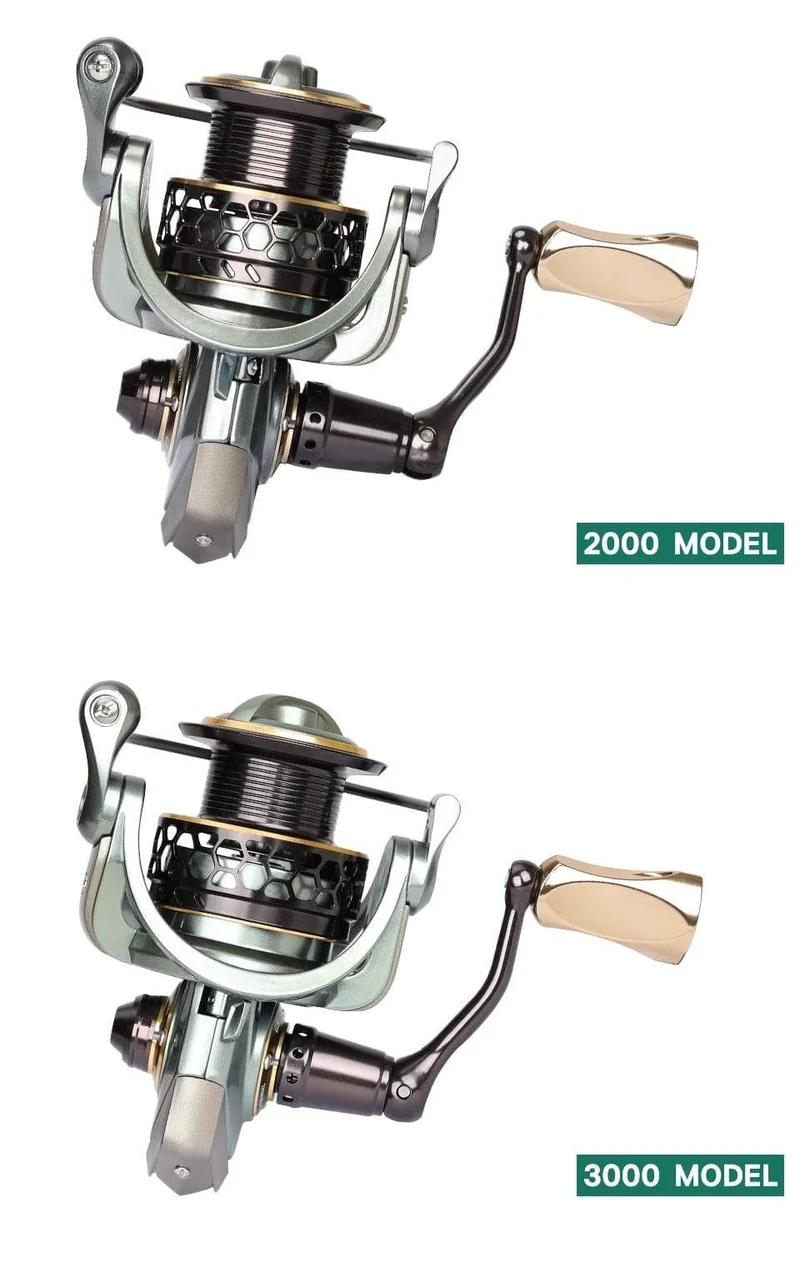 Spool Spinning Angelrolle JAGUAR 1000 2000 3000 185G 6KG Max Carbon Drag Karpfen Salzwasserrolle Bass Hecht Rad