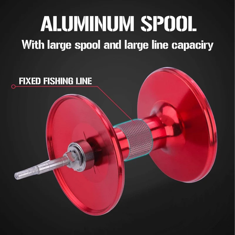 Trolling Drum Angelrollen DTR-30 Links/Rechts Hand 3+1BB Trolling Drum Angelrolle Max Drag 28kg Pesca