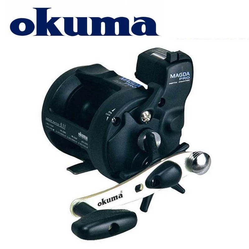 Angelrolle MAGDA Linecounter DT MA-15DT-T Multirolle Sea Baitcasting Reel