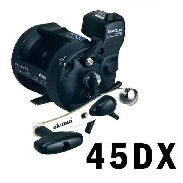 Angelrolle MAGDA Linecounter DT MA-15DT-T Multirolle Sea Baitcasting Reel