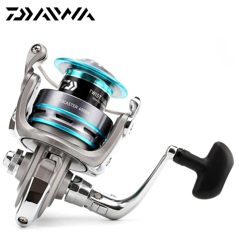 DAIWA PROCASTER 2000A 2500A 3000A 4000A Spinning Angelrolle 7BB Klappgriff Salzwasserkarpfen Kostenlose Metallersatzspule Angelgerät