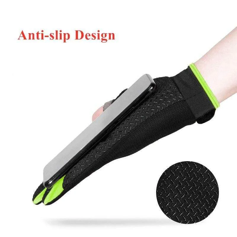 Sommer Fahrradhandschuhe Herren Mesh Atmungsaktive dünne Angelhandschuhe Anti Slip Halbfinger Sport Fahrradhandschuhe