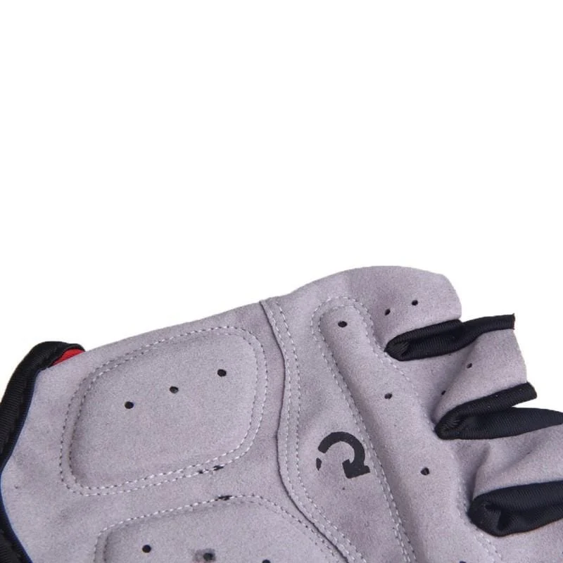 1 Paar Halbfinger-Fahrradhandschuhe Anti-Rutsch-Anti-Schweiß-Gel-Fahrrad-Reithandschuhe Anti-Schock-MTB-Straßen-Mountainbike-Sporthandschuhe