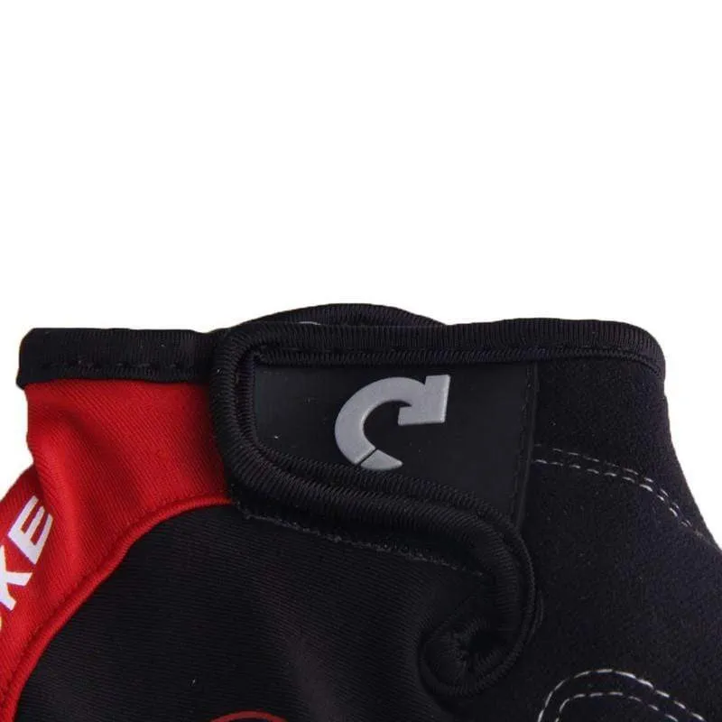 1 Paar Halbfinger-Fahrradhandschuhe Anti-Rutsch-Anti-Schweiß-Gel-Fahrrad-Reithandschuhe Anti-Schock-MTB-Straßen-Mountainbike-Sporthandschuhe