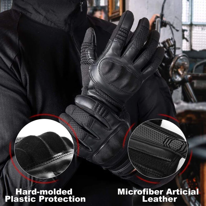 Touchscreen Taktische Handschuhe PU Leder Vollfinger Handschuh SWAT Airsoft Combat Army Military Paintball Schießausrüstung Damen Herren
